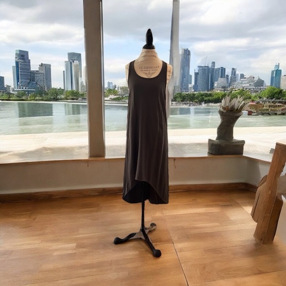 Hard Tail racer back grey dress. Great after yoga. For the beach. For the pool. - Picture 16 of 16